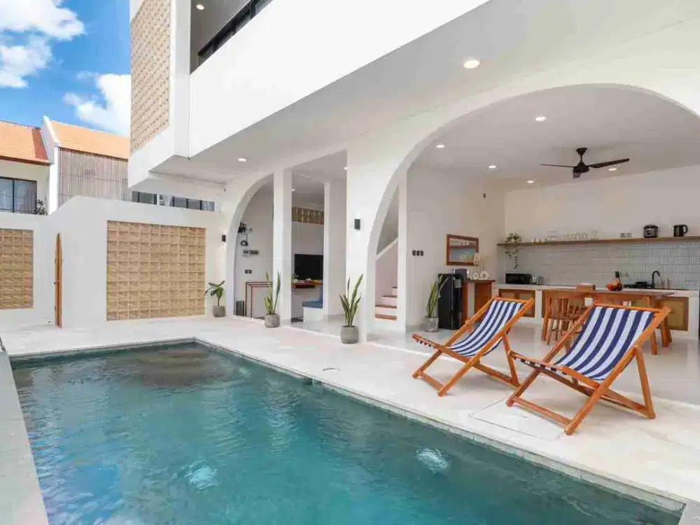 DIJUAL VILLA BARU 2 KAMAR, CANGGU, KUTA UTARA