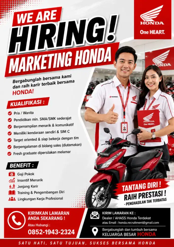 Di Butuhkan  Marketing/Sales