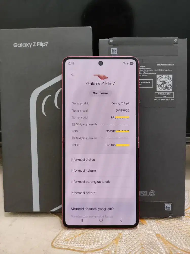 Samsung Z Flip 7 12/256gb Sein