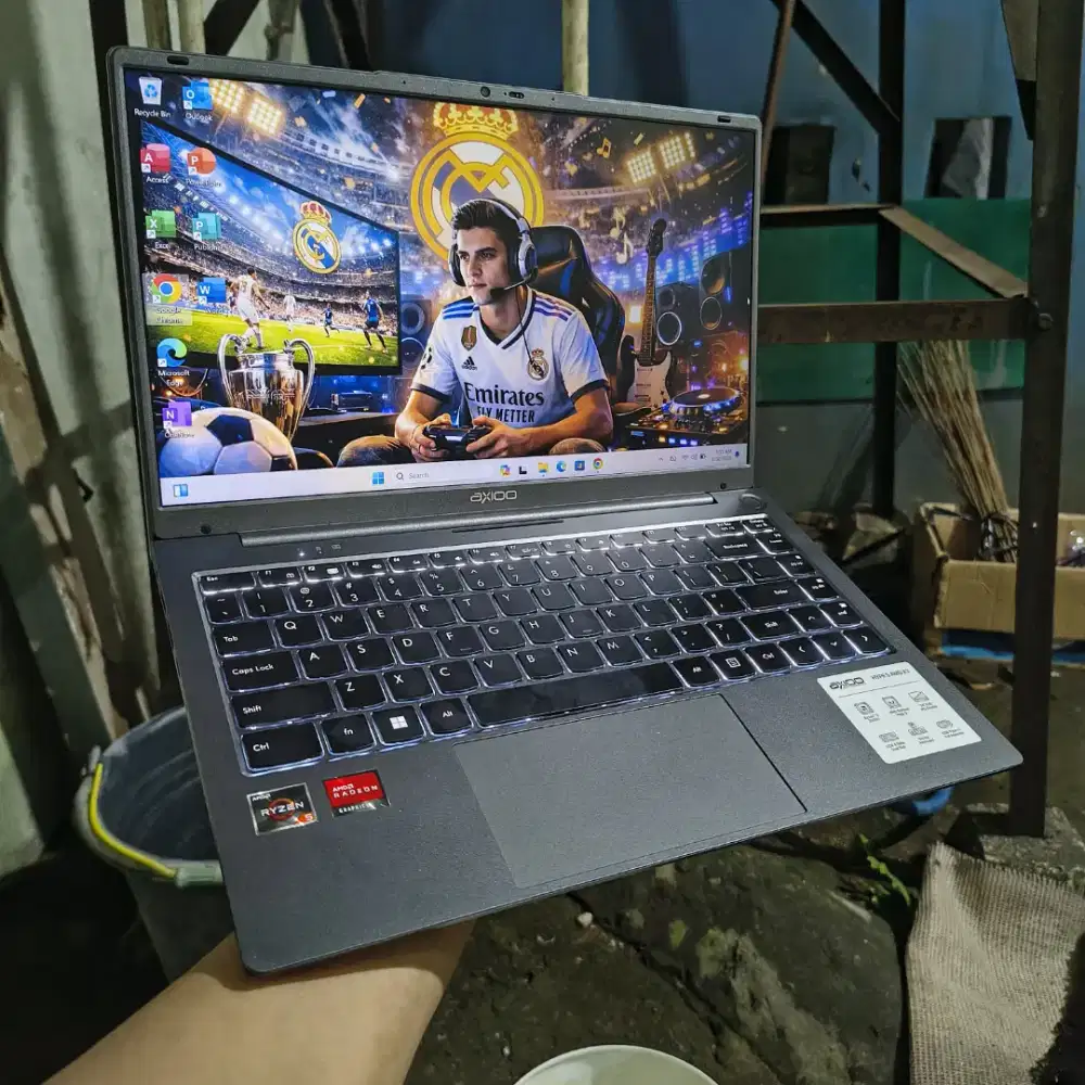 Jual Cepat Laptop Axioo Hype 5 R5 8/256 Full HD Key Backlit