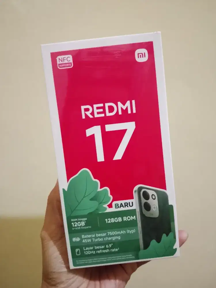 Redmi 17 6/128 Baru