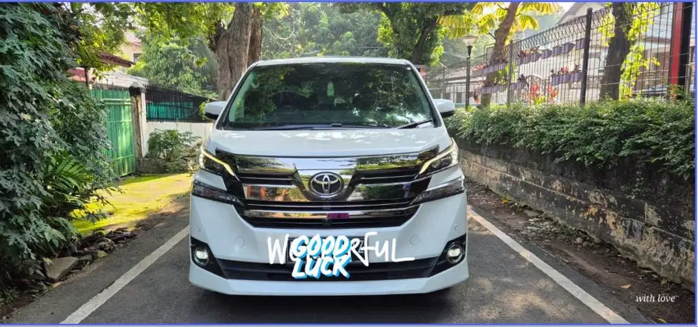 DIJUAL TOYOTA VELLFIRE 2015 – PREMIUM MPV, TERAWAT & SIAP PAKAI