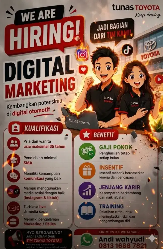 LOKER WIRANIAGA TOYOTA