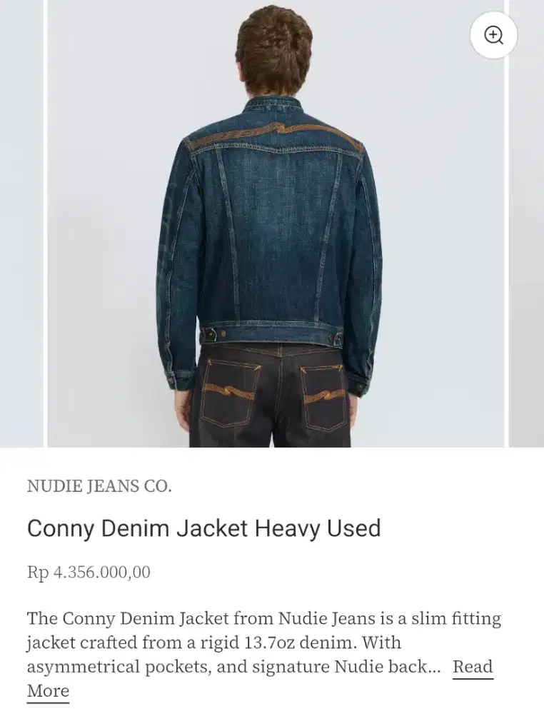 Nudie Jeans Jacket Vintage Original