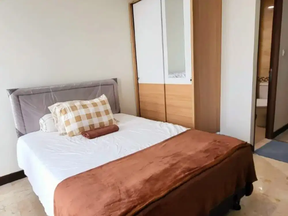 Dijual Apartemen B Residence Tower Lotus, 23,4m², High Zone, Furnished, Hadap AEON Mall