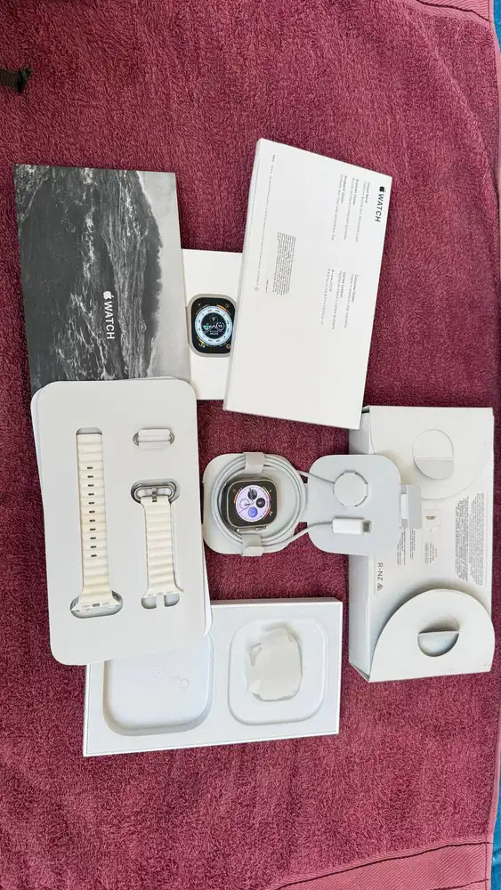 Apple Watch Ultra 1 49mm Fulset Ori Like New Siap Pakai