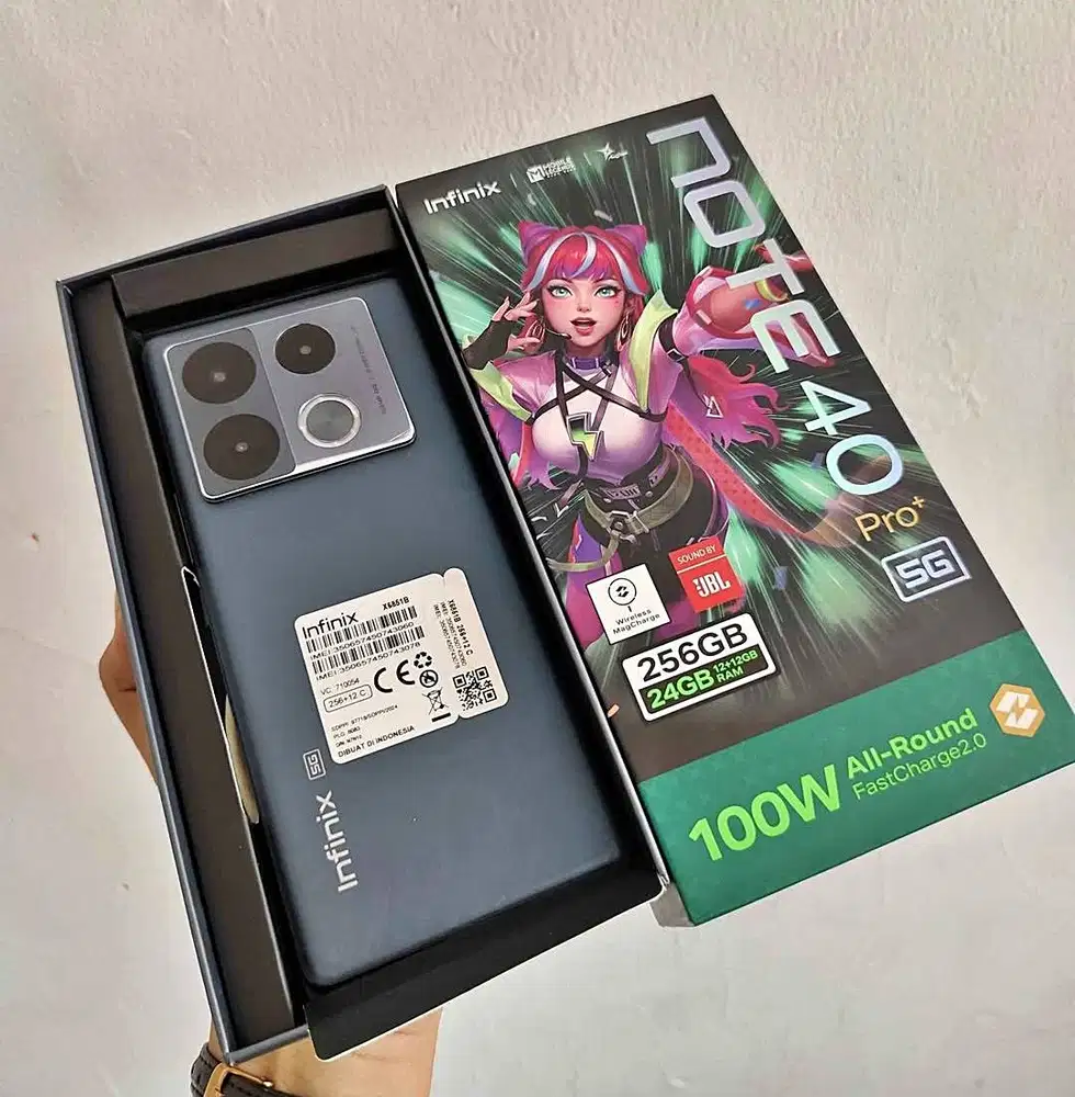 Infinix Note 40 Pro Plus 12/256 kondisi super, normal, no minus
