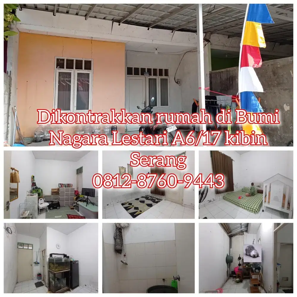 Dikontrakkan disewakan rumah di cikande bnl