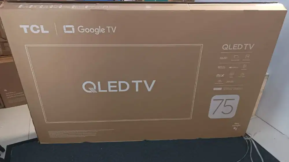 Dijual murah aja nih TV TCL Qled 75inch Ex Display