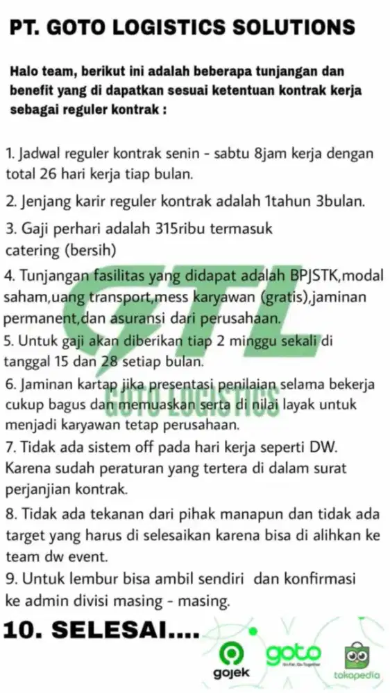 INFO LOKER PRIA & WANITA