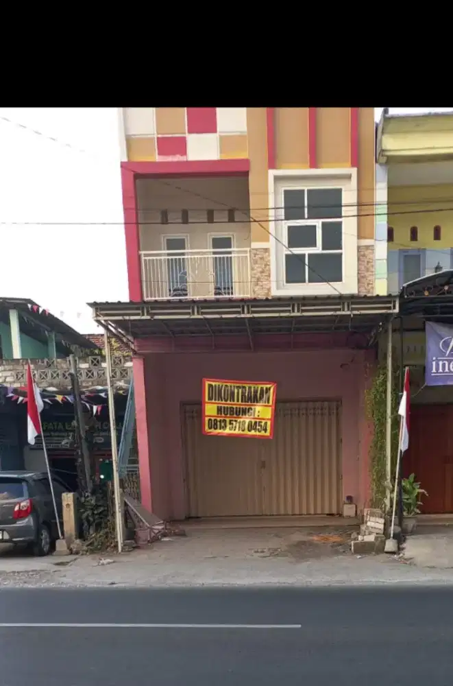 Di sewakan ruko 2 lantai jl raya bungah dukun