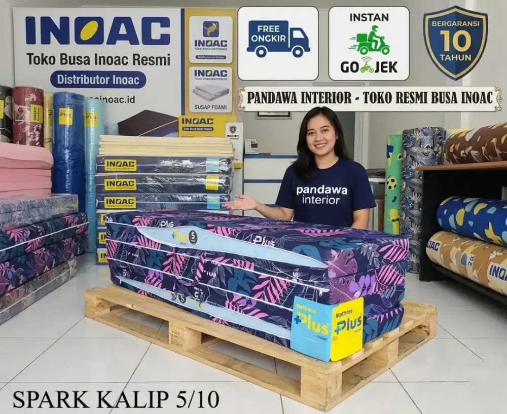 Kasur busa lipat inoac plus