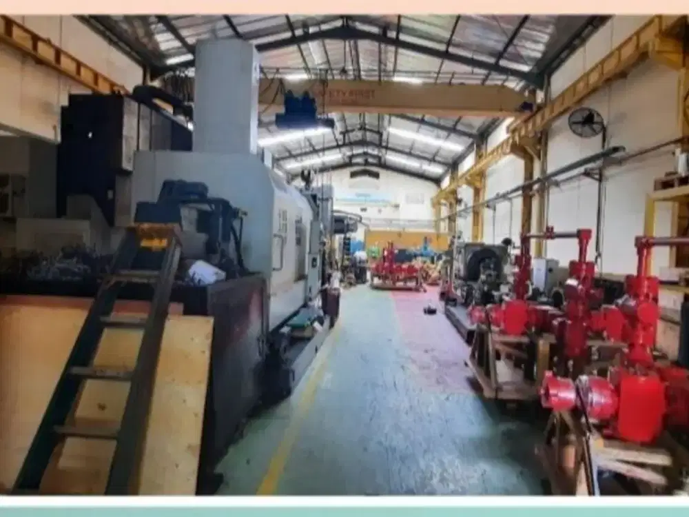 Dijual Gudang 600/591 meter di Komplek Pergudangan Taman Tekno - BSD