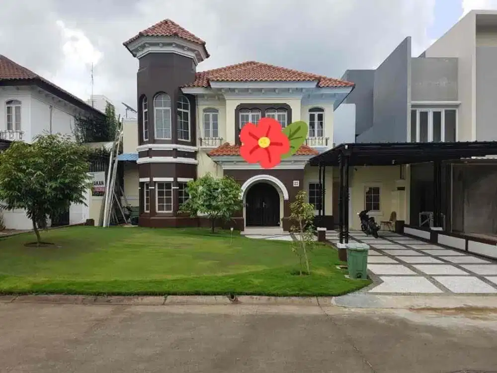 Dijual Rumah Semi Furnished Dengan Kolam Renang dalam Cluster Sierra Madre Sentul City