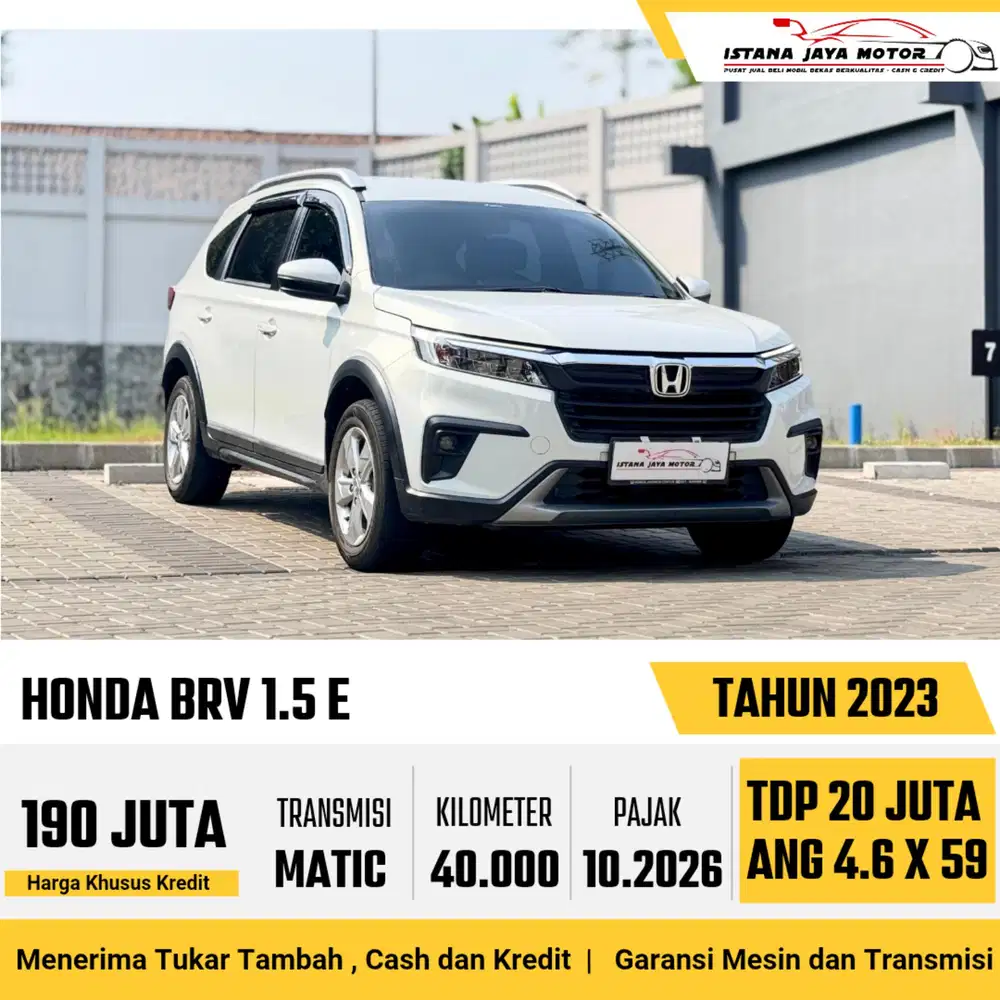 HONDA BRV 1.5 E 2023