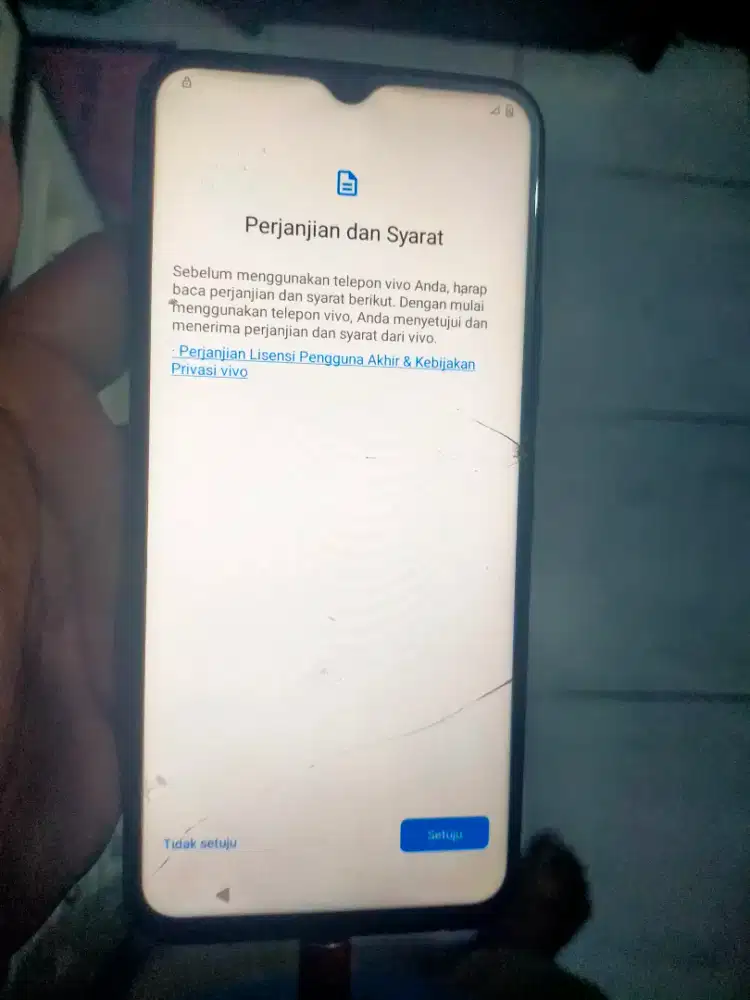 Vivo y12s batangan lupa akun kondisi apa adanya.
