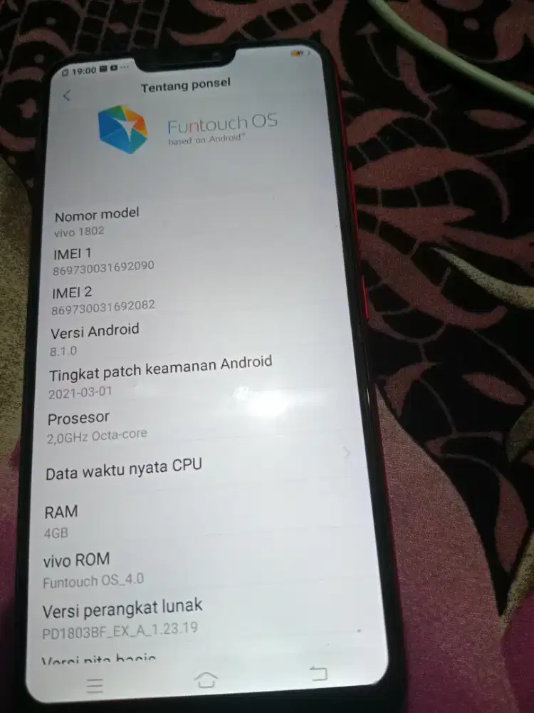 Vivo y83 ram 4/32