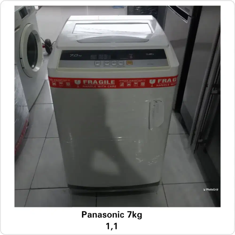 Mesin cuci 1 tabung Top Loading Sharp 8kg otomatis