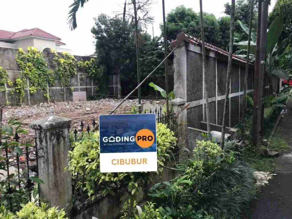 Jual Murah dan cepat Tanah kavling di Perumahan Bukit Permai Cibubur, Jakarta Timur.
