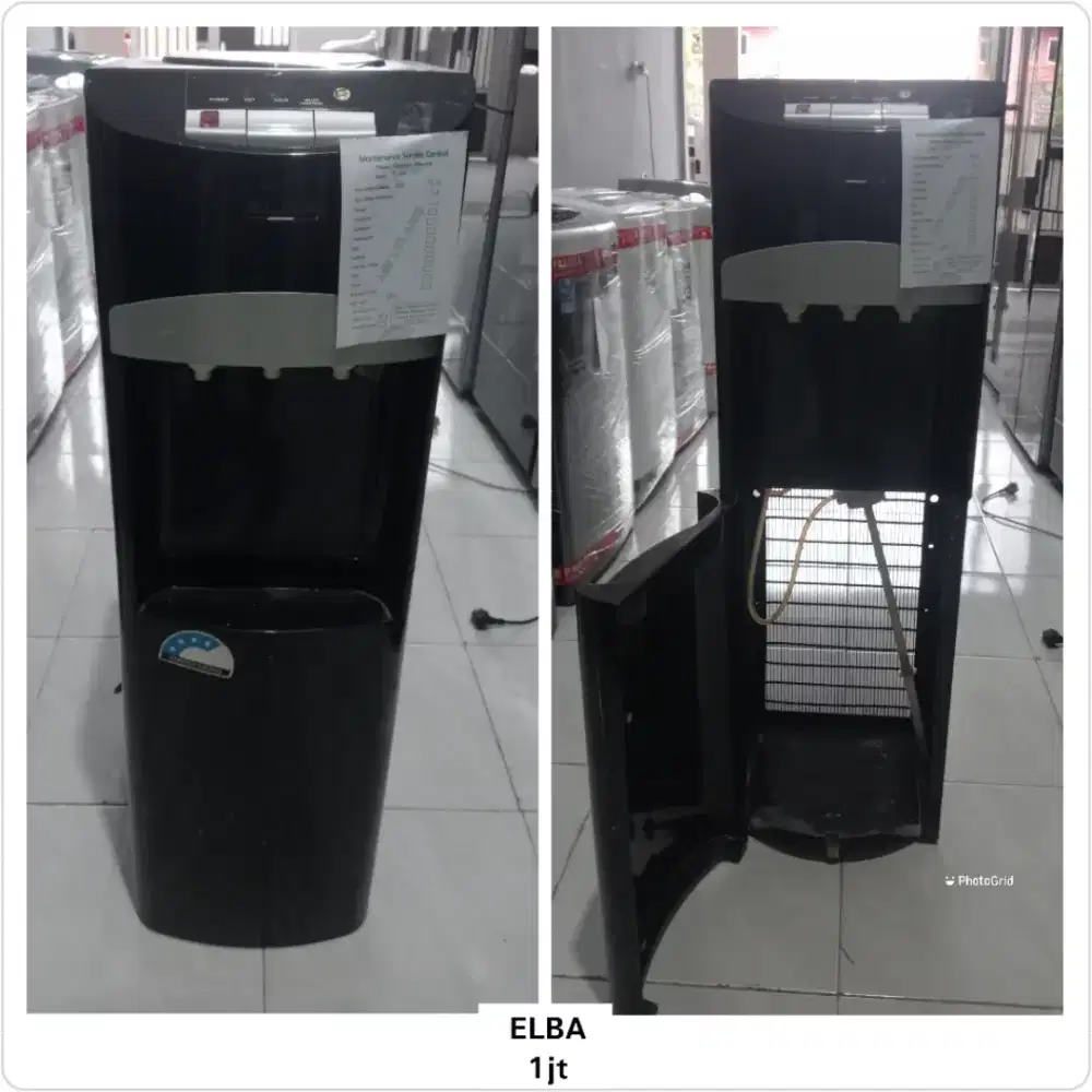 Dispenser Galon bawah kompresor Elba