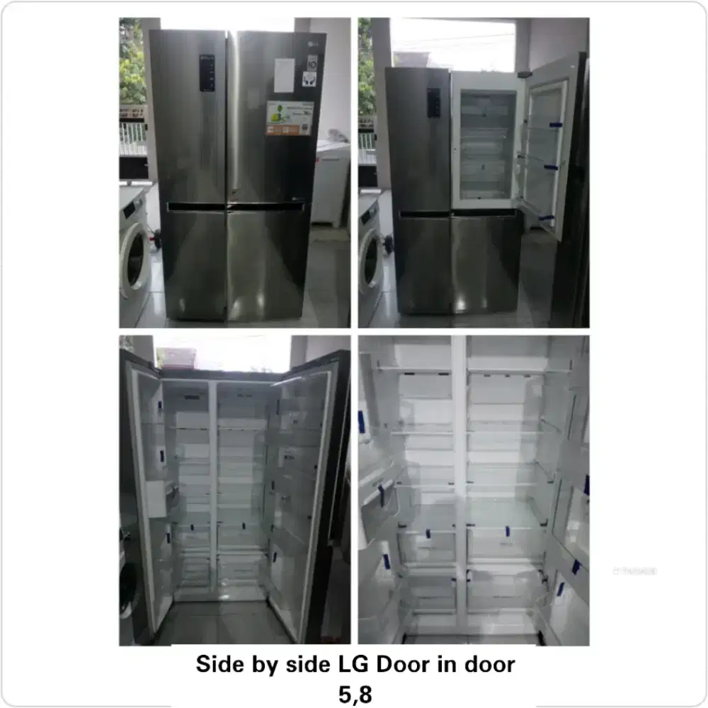 Kulkas side by side LG 700L