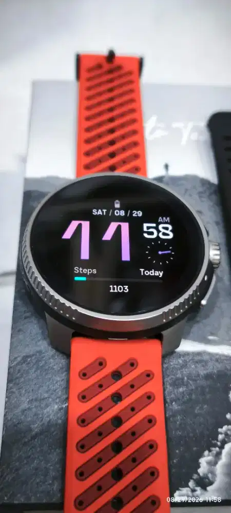 SUUNTO RACE  49mm TITANIUM CHARCOAL MULUS SEPERTI BARU