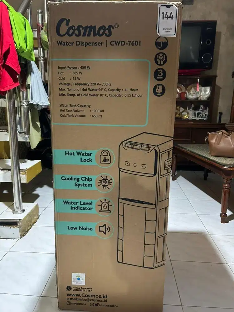 Dispenser Cosmos CWD 7601 Galon Bawah
