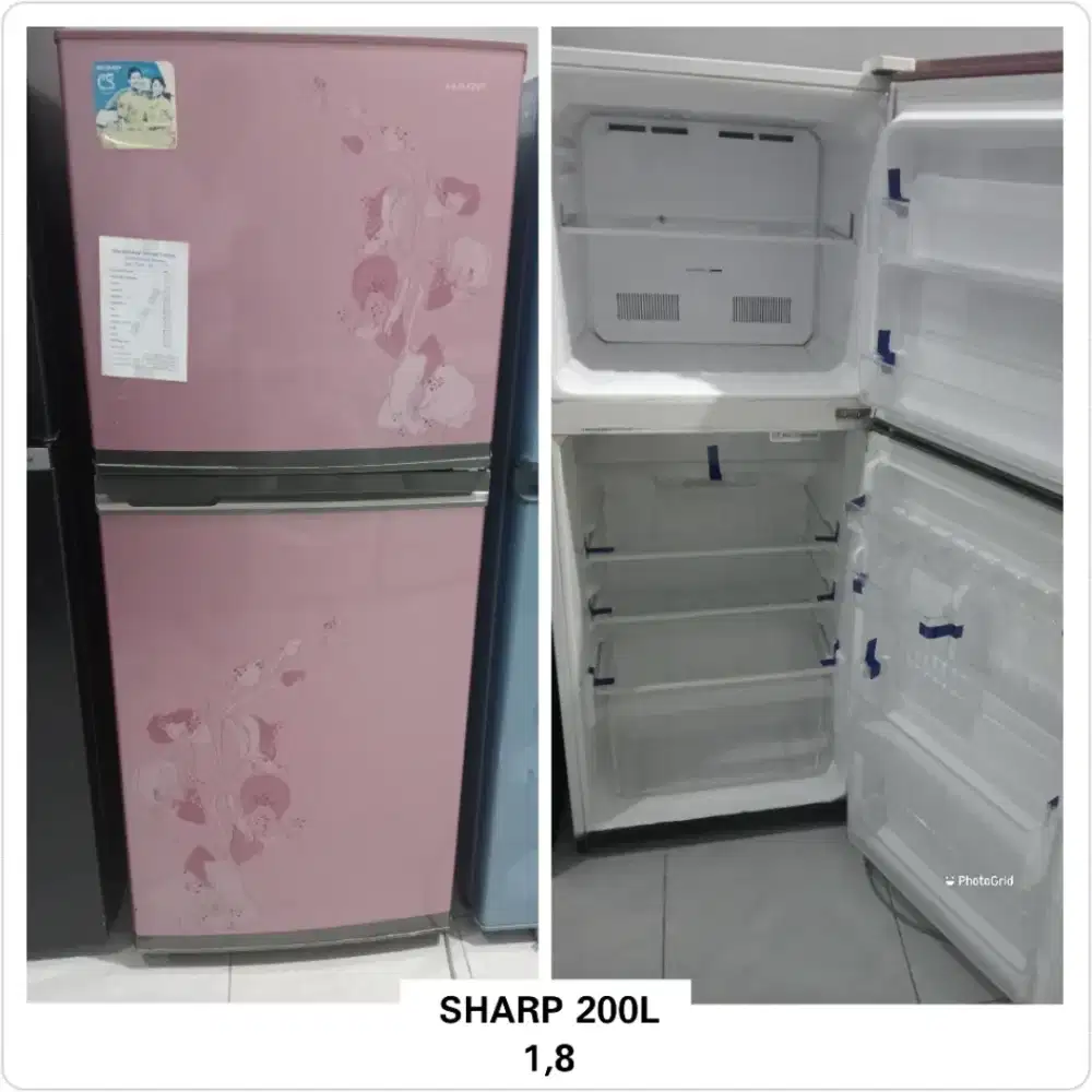 Kulkas 2 pintu sharp