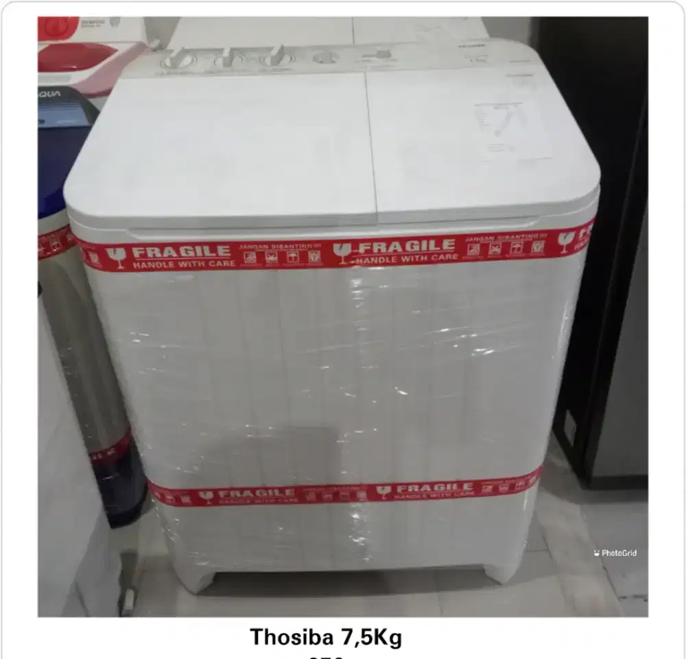 Mesin cuci 2 tabung Thosiba