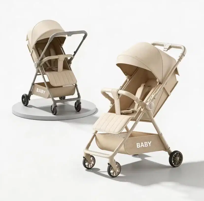 Preloved Stroller & baby piano