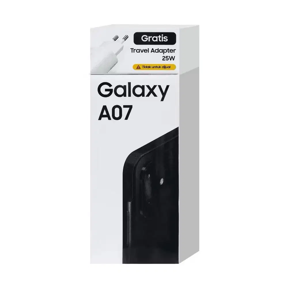 Samsung Galaxy A07 4/64GB Hitam – BARU SEGEL | HADIAH DOORPRIZE
