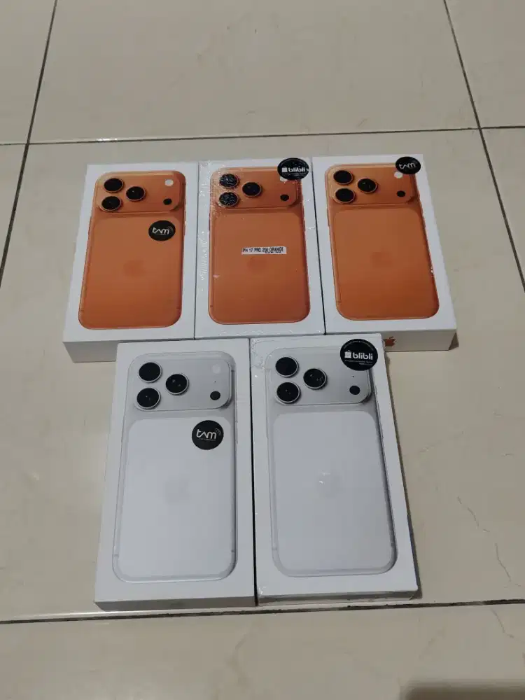 IPHONE 17 PRO 256 GB NEW RESMI INDONESIA