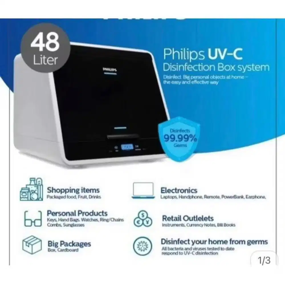 Dijual Philips UV-C Sterilizer (Baru)