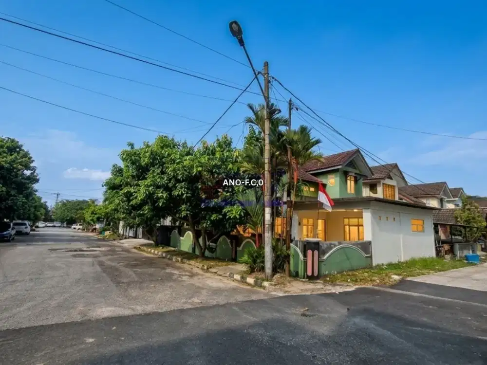 Rumah Hook 2 Lantai Siap Huni di Citra Batam — LT 220 M²