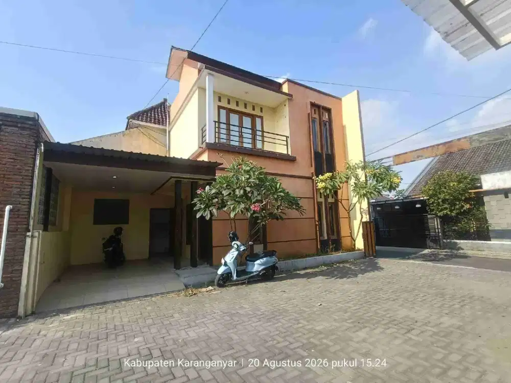 Rumah 2 lt Bagus Siap Huni di Gawanan Colomadu
