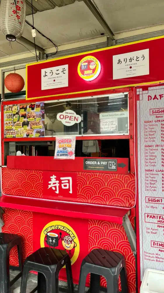 Dibutuhkan Pria untuk bantu di kios jajanan jepang