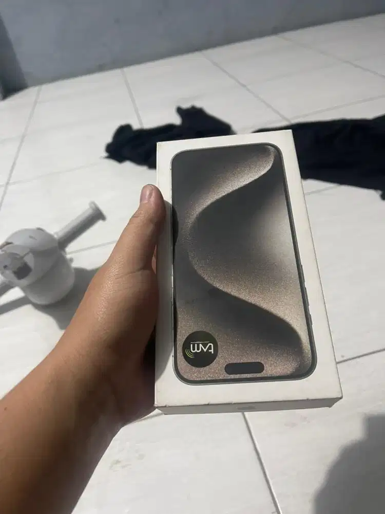 Dijual iphone 15 pro max 256gb ibox