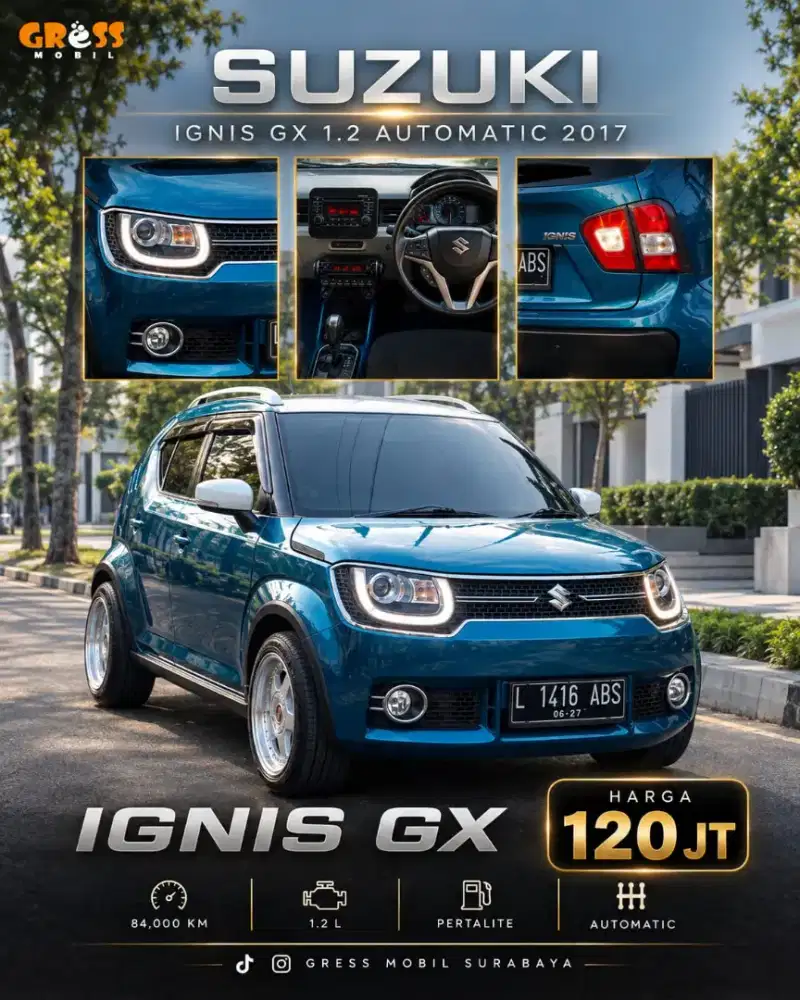 Ignis Gx 1.2 AGS Matic 2017