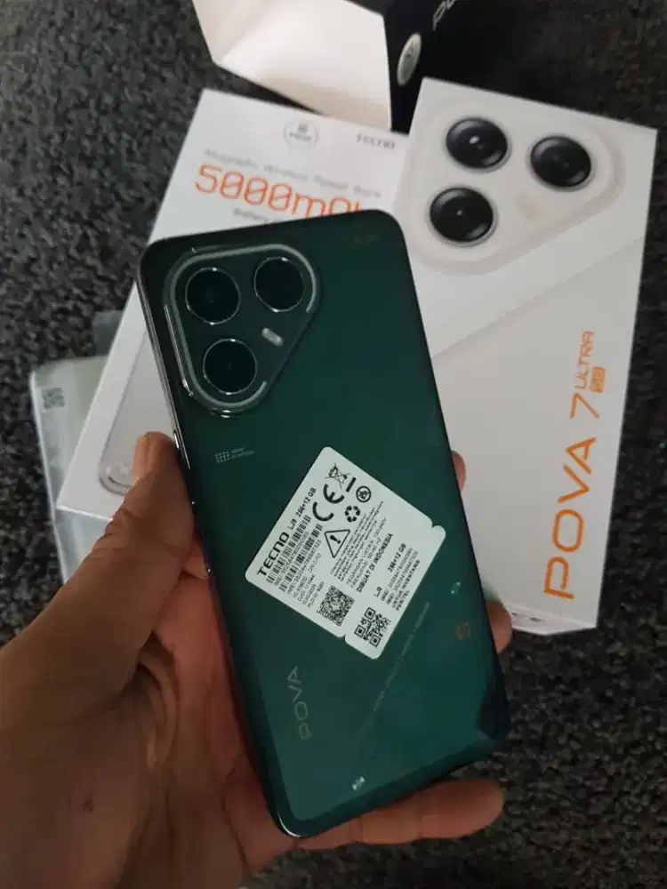 Tecno pova 7 ultra 5g ram 12+12/256  mulus fulset gaming joss cakep