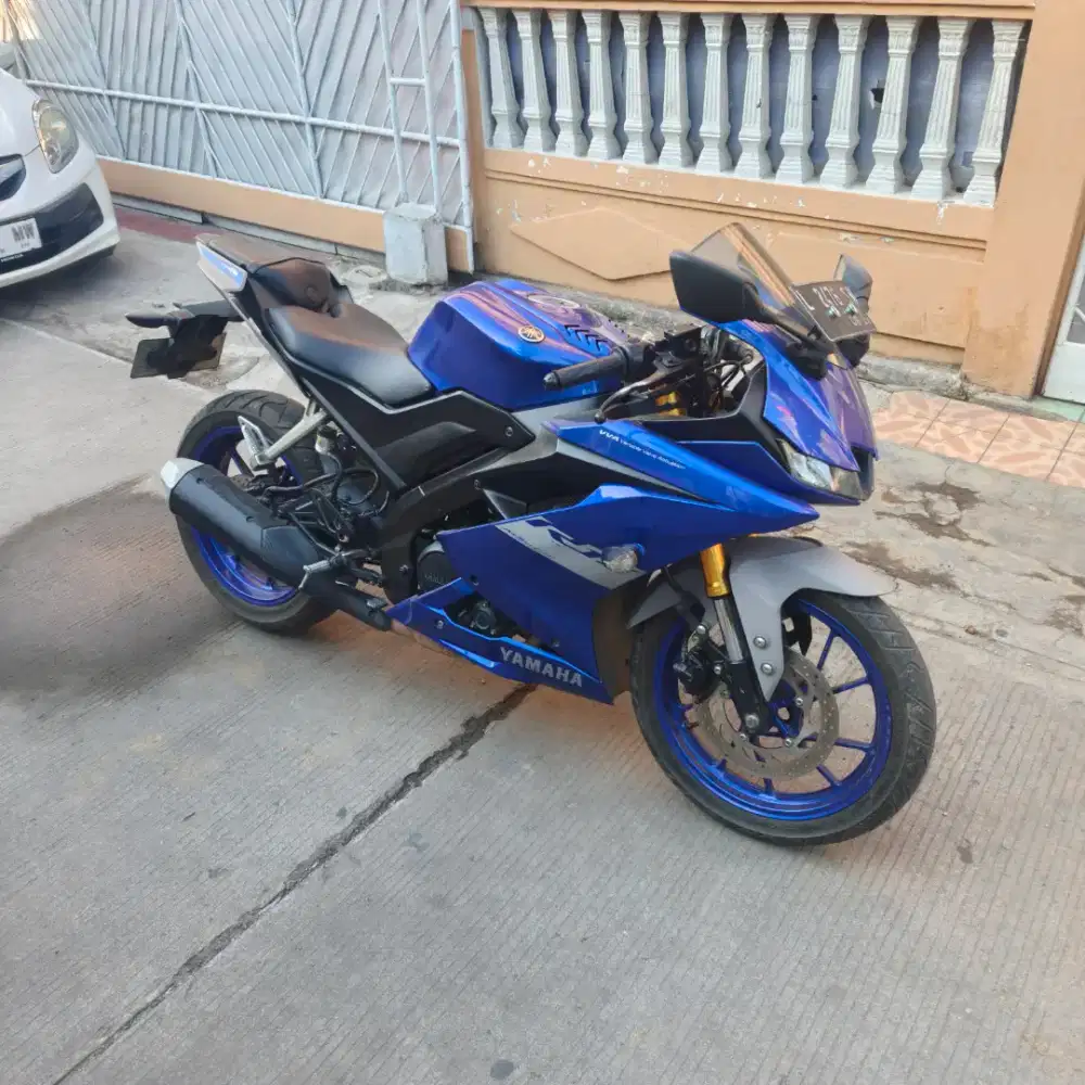 Yamaha R15 V3 Tahun 2021 Full Orisinil Plat L Surabaya SS Lengkap