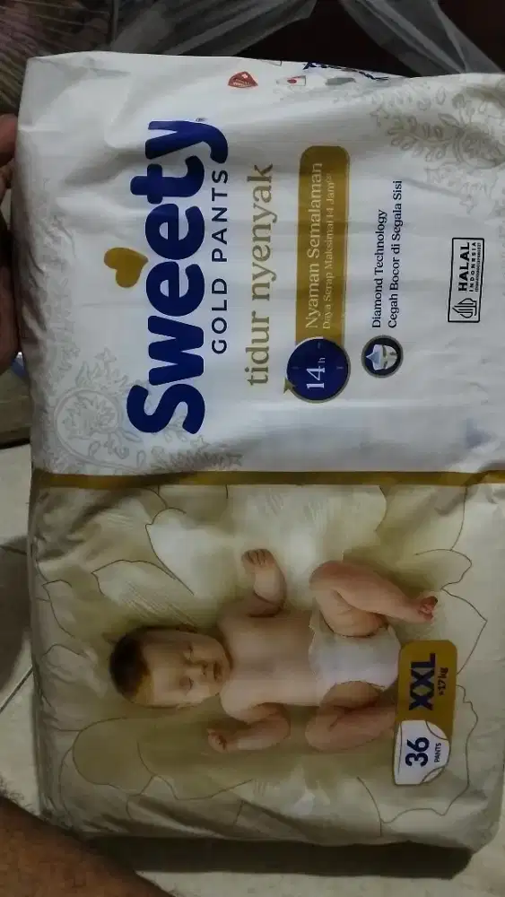 Sweety gold pants