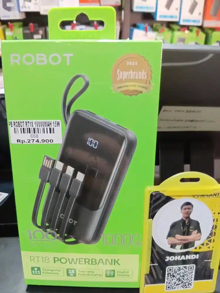 pb robot rt18 10000mah 15w