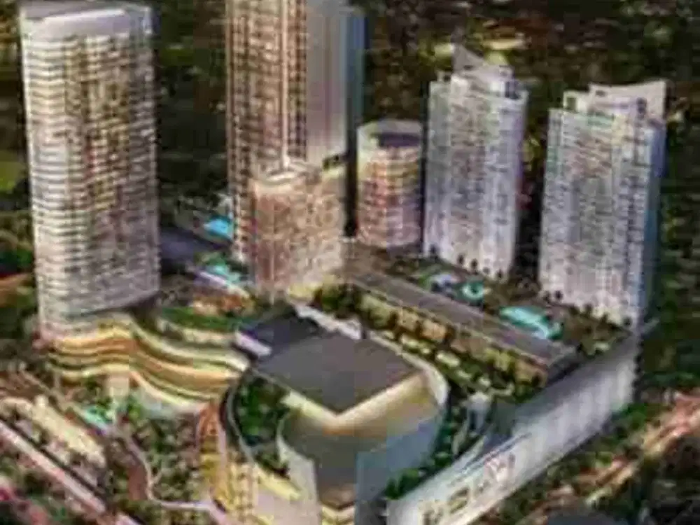 Disewakan Apartemen Ciputra World 3 BR Letak Strategis View Kota Lantai 33