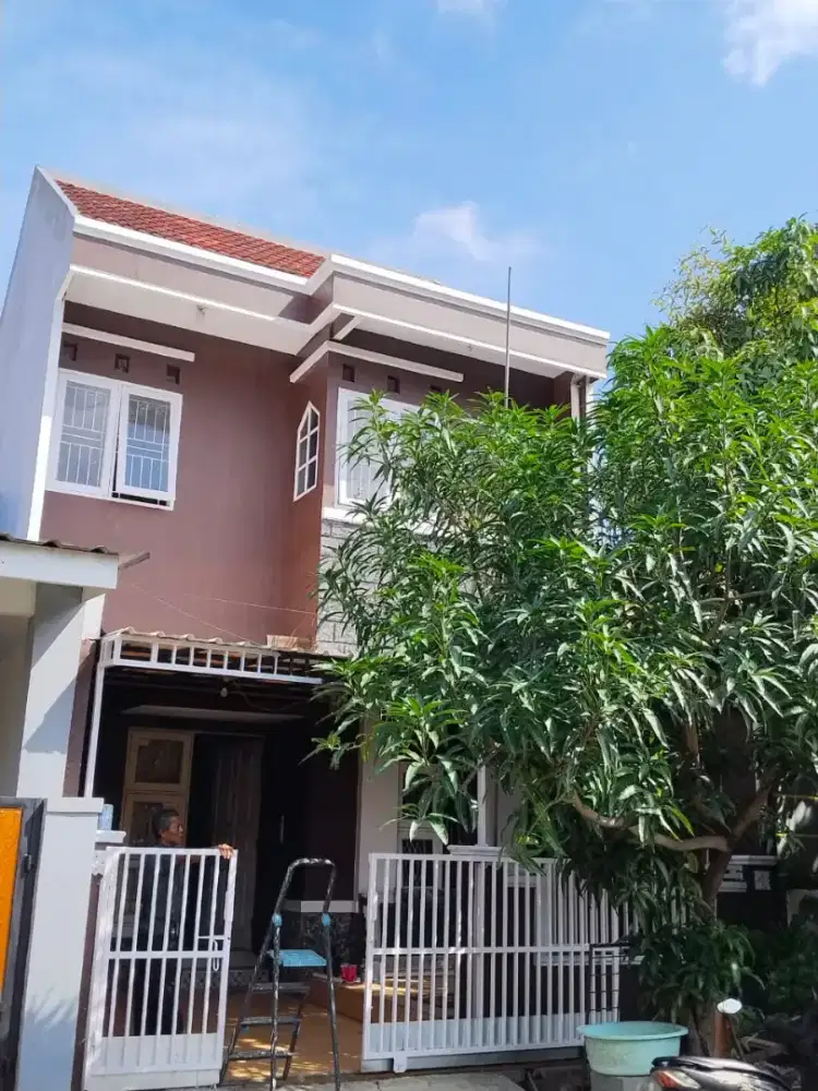 Disewa rumah taman harapan baru tingkat siap huni lokasi bagus