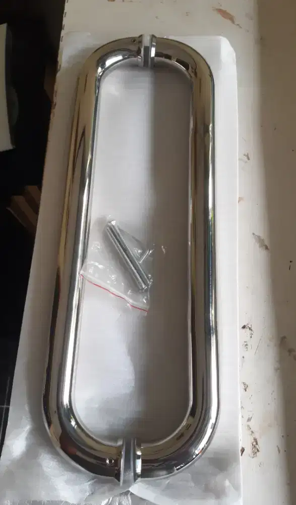Handle pintu kaca stenless steal