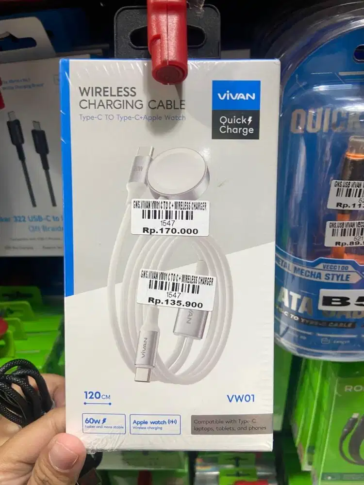 Vivan wireless charger C-C Atlantis dahsyat