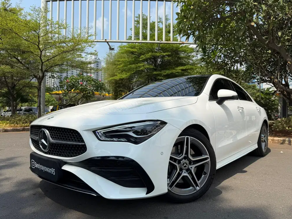 KM.3.000 CLA200 AMG SPORT NEW MODEL 2025/2024 CLA 200 TDP100JT WHITE
