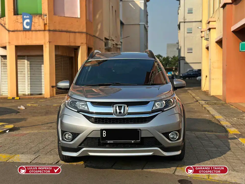 KM 30rb BRV Prestige Cvt 2019 matic silver honda facelift BR-V