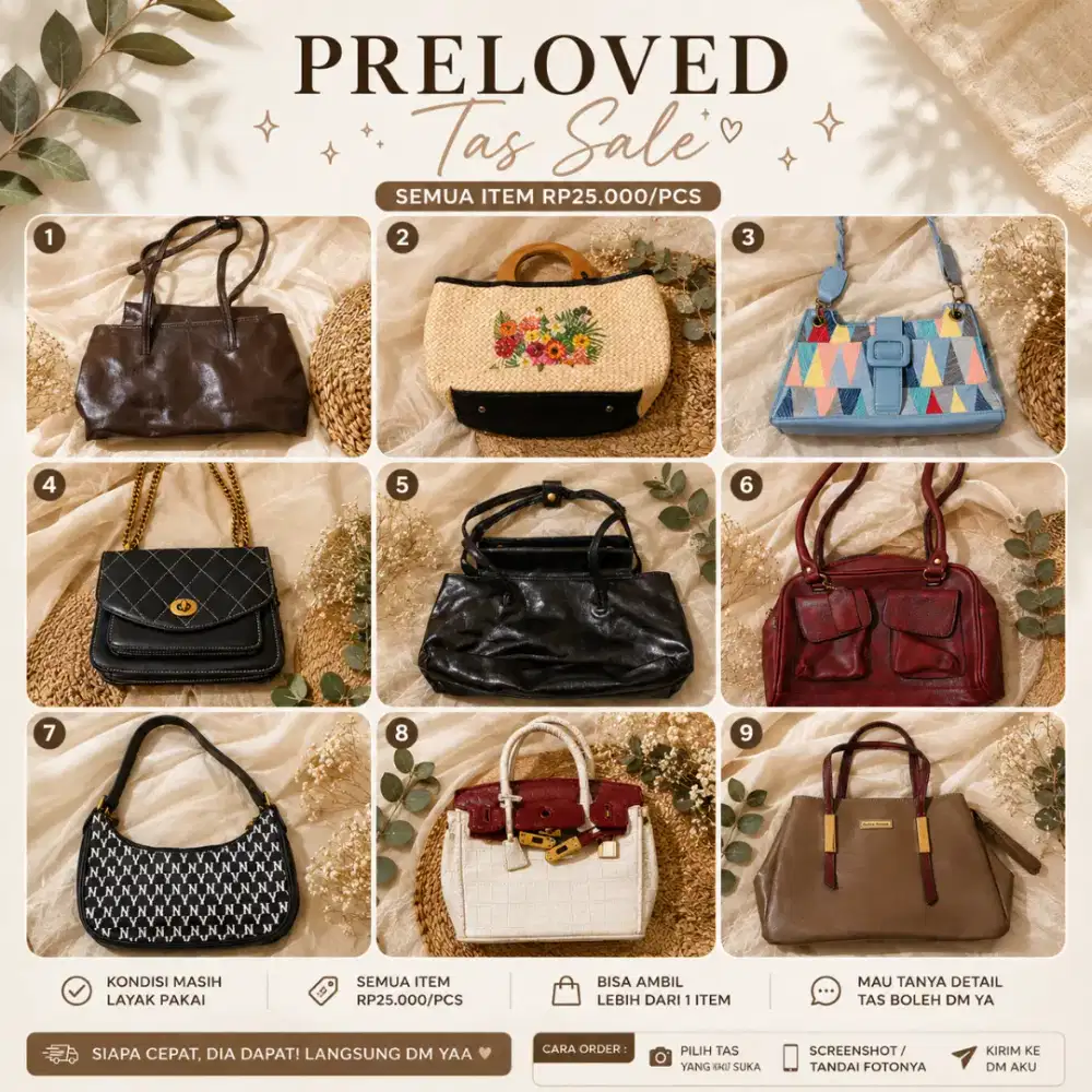 Preloved Tas Wanita