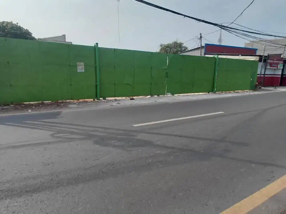 DiSewakan Lahan dan  Bangunan Lokasi Jalan Perjuangan Bekasi: